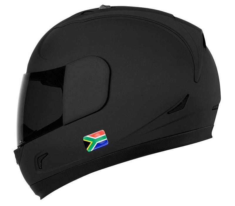 SkinoEu 2 x 3D Domed Silicone Stickers South Africa African Country National Flag 100% Waterproof & UV Protected Decals Car Motorcycle F 76 - Image 4